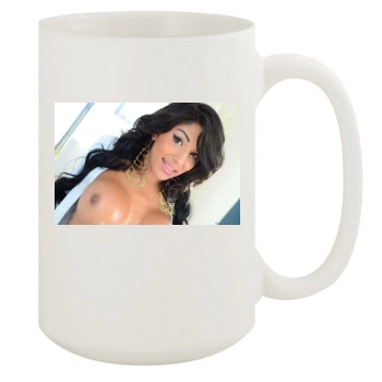 Jane Marie 15oz White Mug