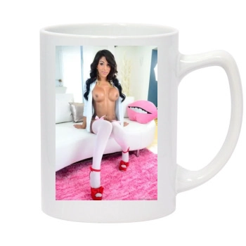 Jane Marie 14oz White Statesman Mug