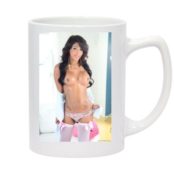 Jane Marie 14oz White Statesman Mug