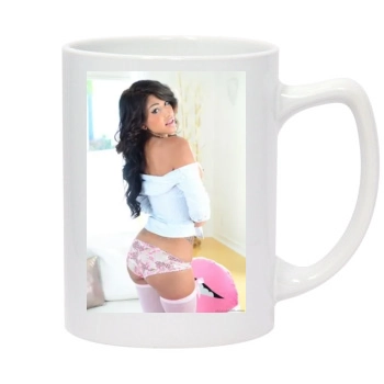 Jane Marie 14oz White Statesman Mug