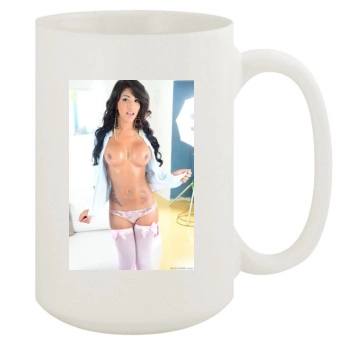 Jane Marie 15oz White Mug