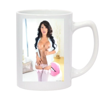 Jane Marie 14oz White Statesman Mug