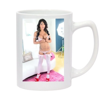 Jane Marie 14oz White Statesman Mug