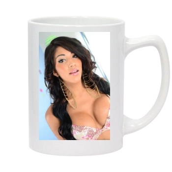 Jane Marie 14oz White Statesman Mug