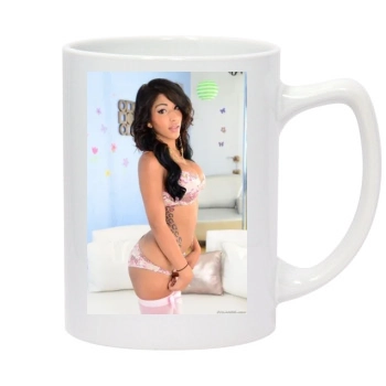 Jane Marie 14oz White Statesman Mug