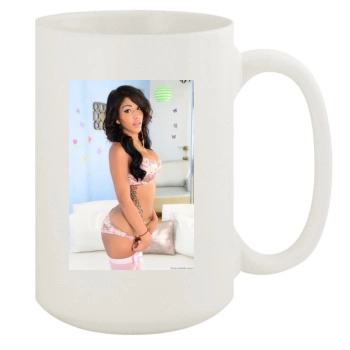 Jane Marie 15oz White Mug