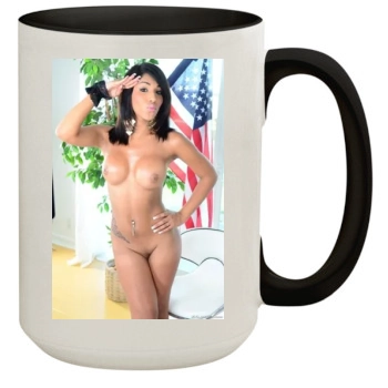 Jane Marie 15oz Colored Inner & Handle Mug