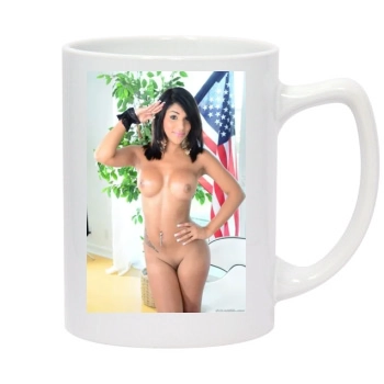 Jane Marie 14oz White Statesman Mug