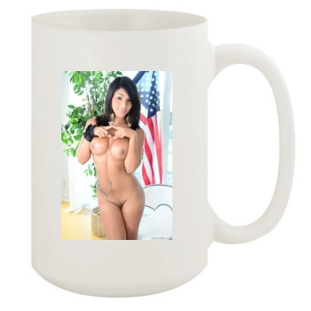 Jane Marie 15oz White Mug