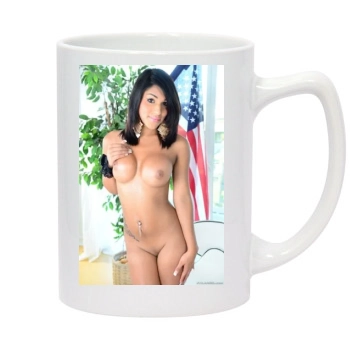 Jane Marie 14oz White Statesman Mug