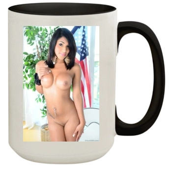 Jane Marie 15oz Colored Inner & Handle Mug