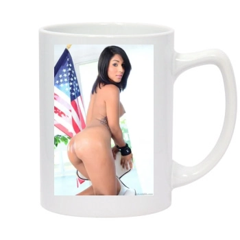 Jane Marie 14oz White Statesman Mug