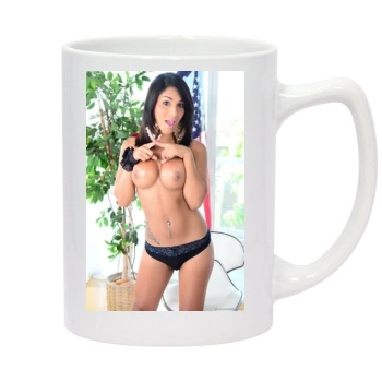 Jane Marie 14oz White Statesman Mug