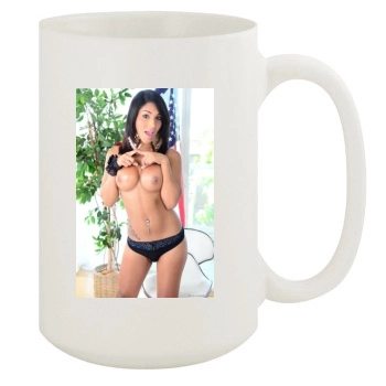 Jane Marie 15oz White Mug