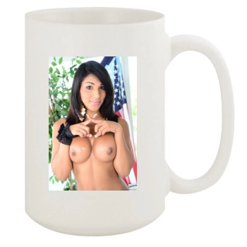 Jane Marie 15oz White Mug