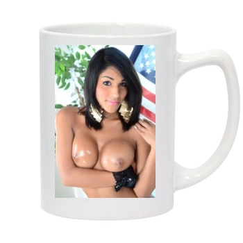 Jane Marie 14oz White Statesman Mug