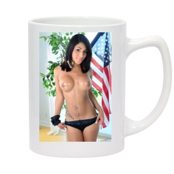 Jane Marie 14oz White Statesman Mug