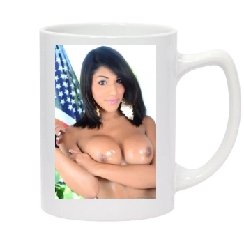 Jane Marie 14oz White Statesman Mug