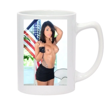 Jane Marie 14oz White Statesman Mug