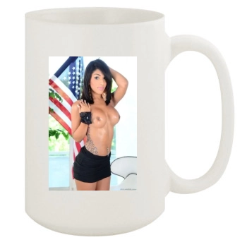 Jane Marie 15oz White Mug