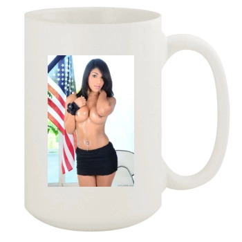 Jane Marie 15oz White Mug