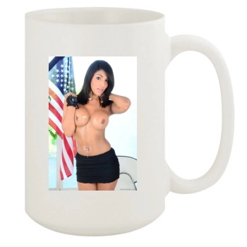 Jane Marie 15oz White Mug