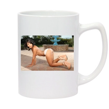 Jane Marie 14oz White Statesman Mug