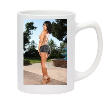 Jane Marie 14oz White Statesman Mug