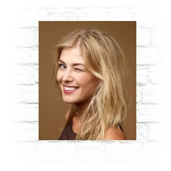 Rosamund Pike Metal Wall Art