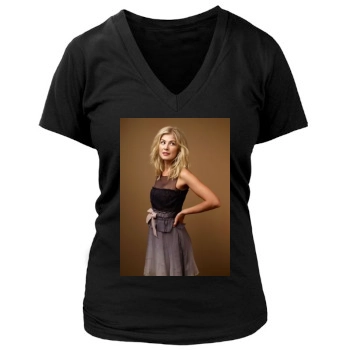 Rosamund Pike Women's Deep V-Neck TShirt