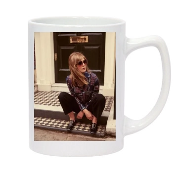 Rosamund Pike 14oz White Statesman Mug