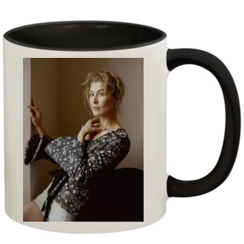 Rosamund Pike 11oz Colored Inner & Handle Mug