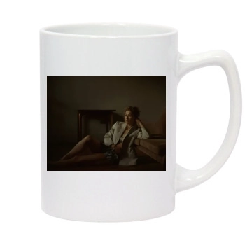 Rosamund Pike 14oz White Statesman Mug