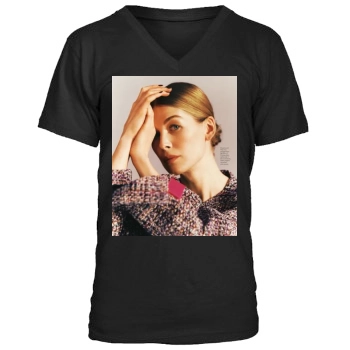 Rosamund Pike Men's V-Neck T-Shirt