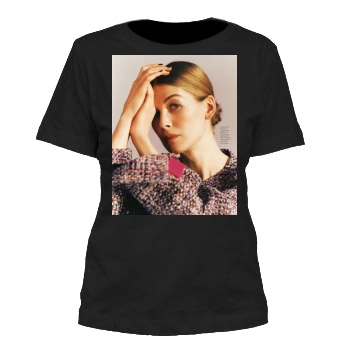 Rosamund Pike Women's Cut T-Shirt