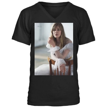 Rosamund Pike Men's V-Neck T-Shirt