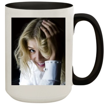 Rosamund Pike 15oz Colored Inner & Handle Mug