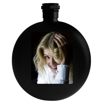 Rosamund Pike Round Flask