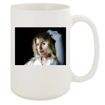 Rosamund Pike 15oz White Mug