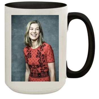 Rosamund Pike 15oz Colored Inner & Handle Mug