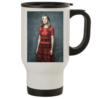 Rosamund Pike Stainless Steel Travel Mug