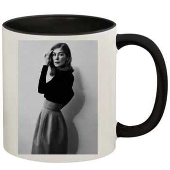 Rosamund Pike 11oz Colored Inner & Handle Mug