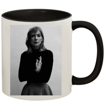 Rosamund Pike 11oz Colored Inner & Handle Mug