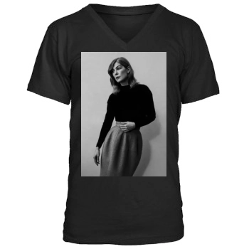 Rosamund Pike Men's V-Neck T-Shirt