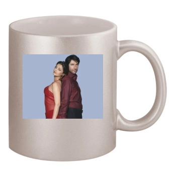 Dylan McDermott 11oz Metallic Silver Mug