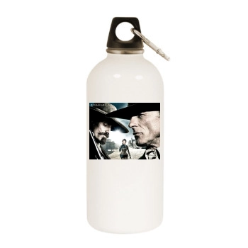 Ed Harris White Water Bottle With Carabiner