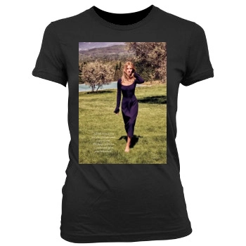 Rosie Huntington-Whiteley Women's Junior Cut Crewneck T-Shirt