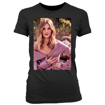 Rosie Huntington-Whiteley Women's Junior Cut Crewneck T-Shirt