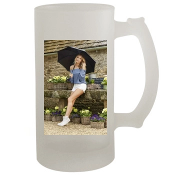 Rosie Huntington-Whiteley 16oz Frosted Beer Stein