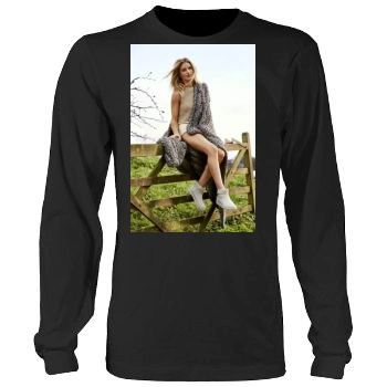 Rosie Huntington-Whiteley Men's Heavy Long Sleeve TShirt